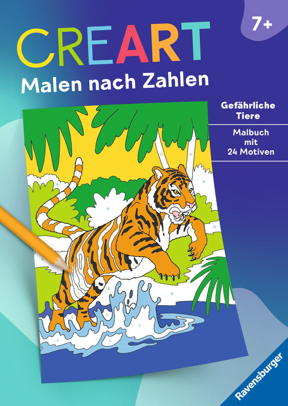 Ravensburger Malbuch, Karton, 21 × 29,5 cm, mehrfarbig, ab 7 Jahren