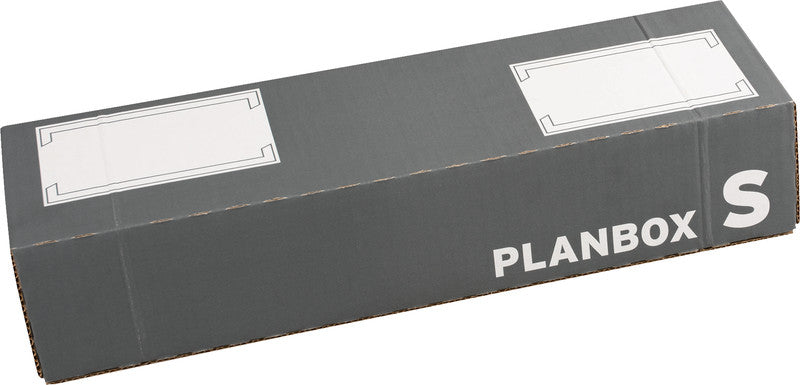 Elco pac-it Planbox Versandverpackung, grau – 455 × 114 × 82 mm