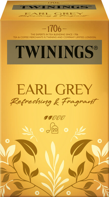 Twinings – Earl Grey – Teebeutel, Schwarztee – 20 Beutel