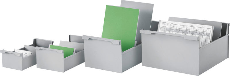 Styro Karteikasten – ohne Deckel, recyclingfähig
