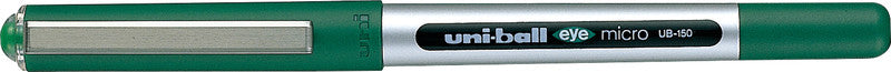 Uni-Ball eye micro – Tintenroller, dokumentenecht, mit Kappe, 0,3 mm, grün