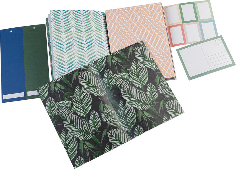 Folia Motivpapier – 500 × 700 mm – 80 g/m² – mehrfarbig – 10 Blatt