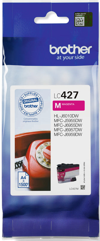 Brother Tintenpatrone, Magenta, 1'500 Seiten