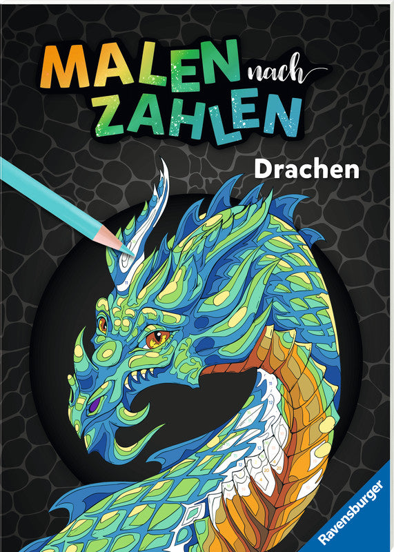 Ravensburger Malen nach Zahlen Malbuch, Karton, 21 × 29,5 cm, mehrfarbig, ab 9 Jahren