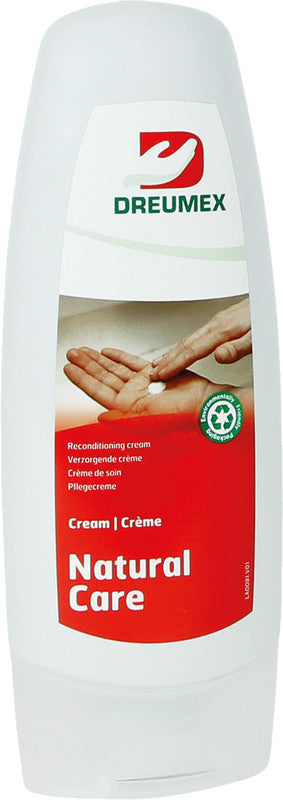 Dreumex Handschutzcreme – Kunststoff, weiss, 250 ml, silikonfrei, parfümfrei, farbstofffrei, streifenfrei