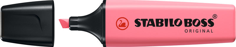 STABILO BOSS Original Textmarker Kirschblütenrosa – Keilspitze, 2–5 mm