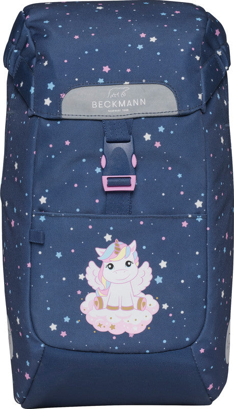 Beckmann Kindergartenrucksack Classic Mini – Little Unicorn – 12 l – B 21,0 × H 35,0 × T 19,0 cm