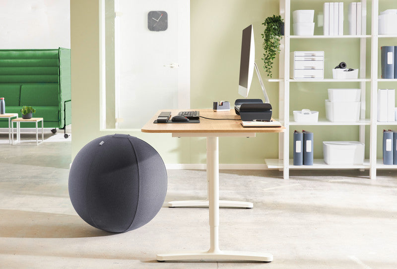 Leitz Sitzball Ergo Active – Ø 65 cm, dunkelgrau