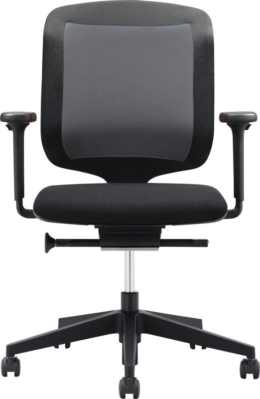 Giroflex Bürostuhl 434 My Chair 2 Go – Sitzhöhe 40–52 cm, 110 kg, Schwarz