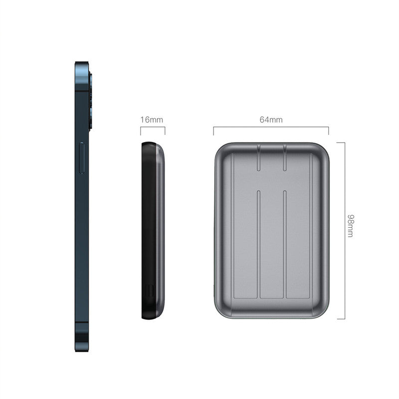 Noname MagSafe Powerbank 5000 mAh für iPhone (MagSafe), Blau