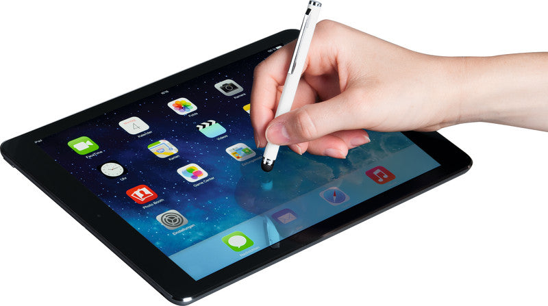 Hama Easy Eingabestift – Aluminium, weiss