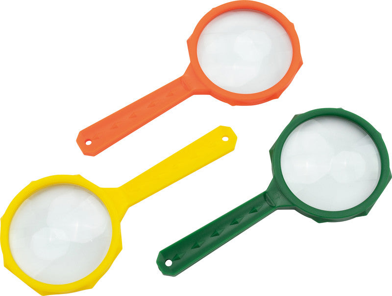 Carson Kids MagniRama – Handlupe – 3× – Ø 50 mm, farbig sortiert