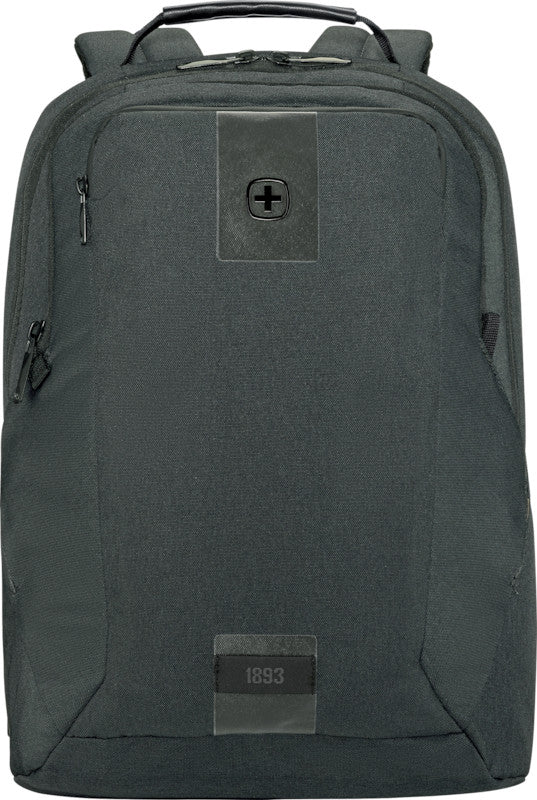 Wenger/SwissGear Wenger MX ECO Professional – Notebook-Rucksack – für 16"-Notebook, 20 l, rPET (recyceltes PET), grau