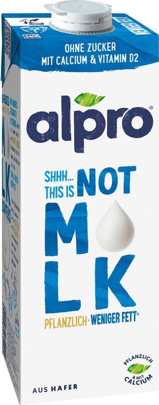 Alpro Haferdrink UHT THIS IS NOT M*LK, fettarm 1,8% Fett – 1 l