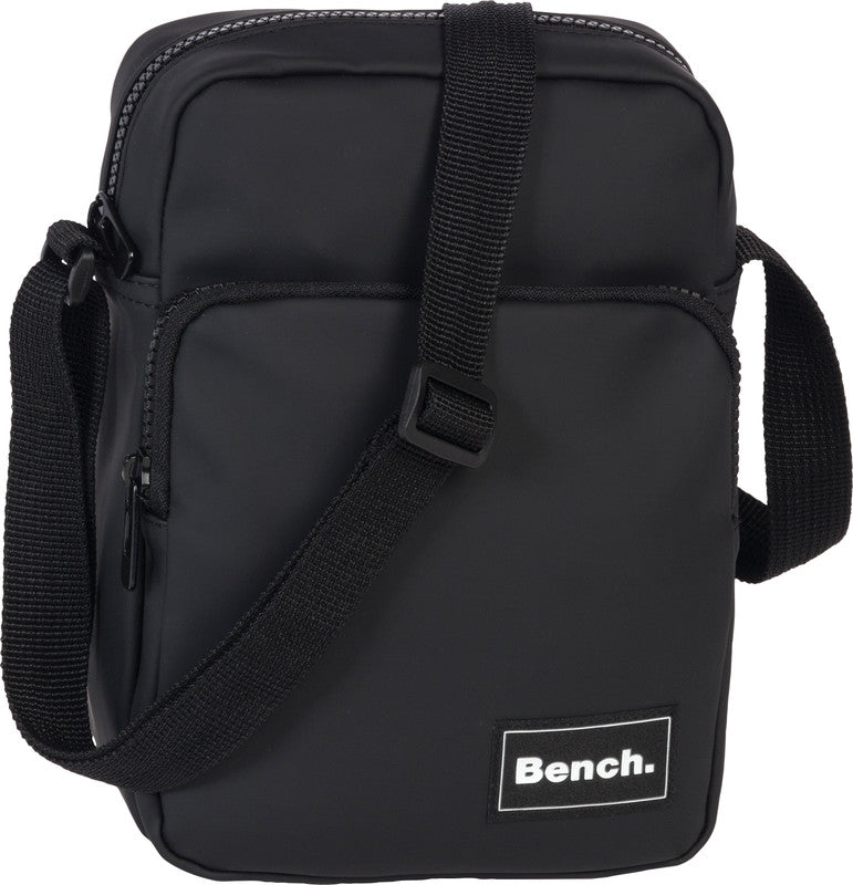 Bench Umhängetasche – 3 l, PU, schwarz, 17 × 24 × 9 cm