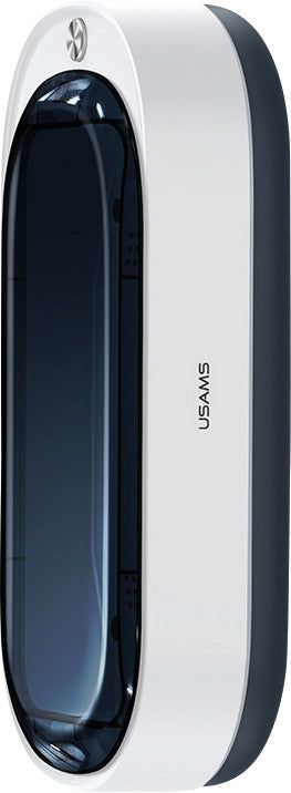 Usams UV-Sterilisations-Box – 15 W Qi, 111 × 52 × 224 mm, Kunststoff, Weiss