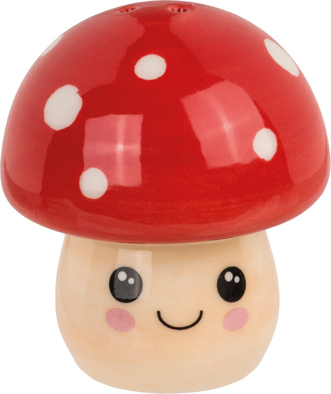 Out oft the blue Out of the Blue Salz- und Pfefferstreuer – Kawaii Pilze – Dolomit – Mehrfarbig – 5 × 5 × 5 cm – 2 Stück