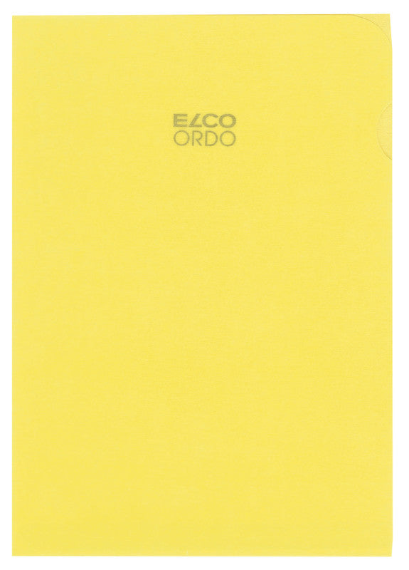 Elco Sichtmappe A4 – Gelb, Papier, 100er-Pack