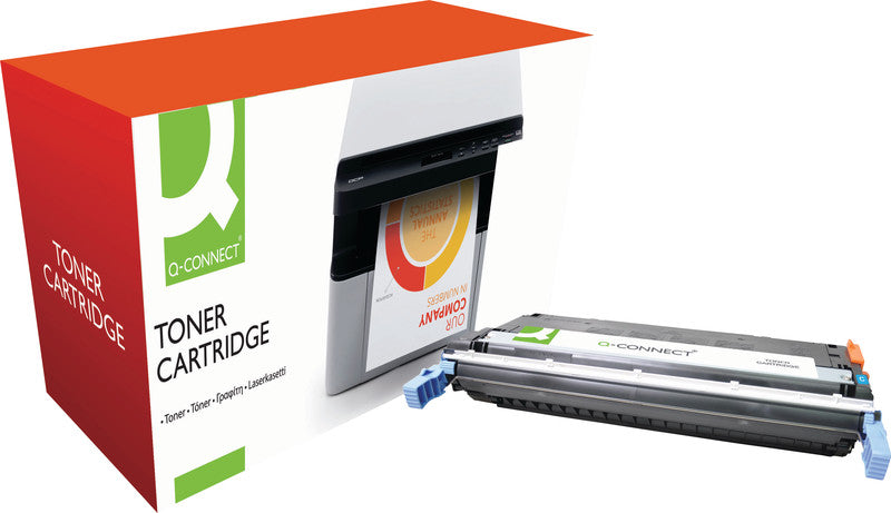 Q-Connect – Toner C9731A/EP-86 – cyan, 12000 Seiten
