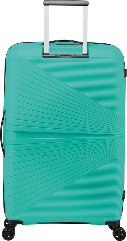 American Tourister Trolley Airconic – 101 l, Hartschale, 4 Doppelrollen, mit TSA, Aqua Grün, 49 × 77 × 31 cm