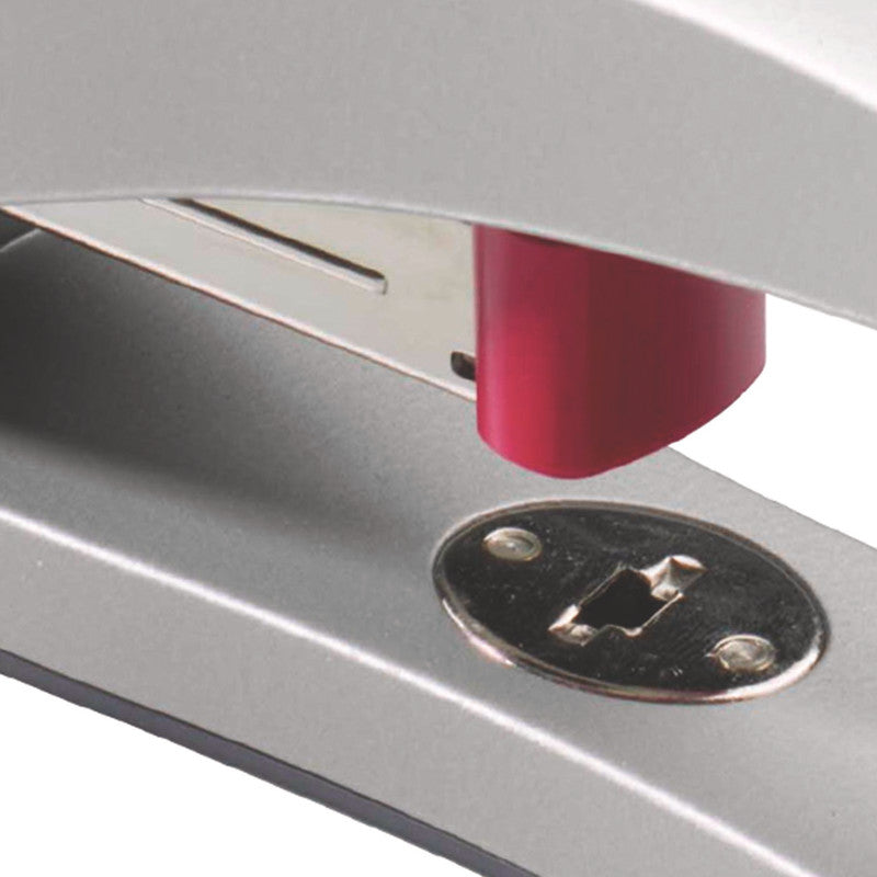 Rexel Odyssey – Blockhefter, 60 Blatt, Oberlademechanik, Einlegetiefe 65 mm, Silber