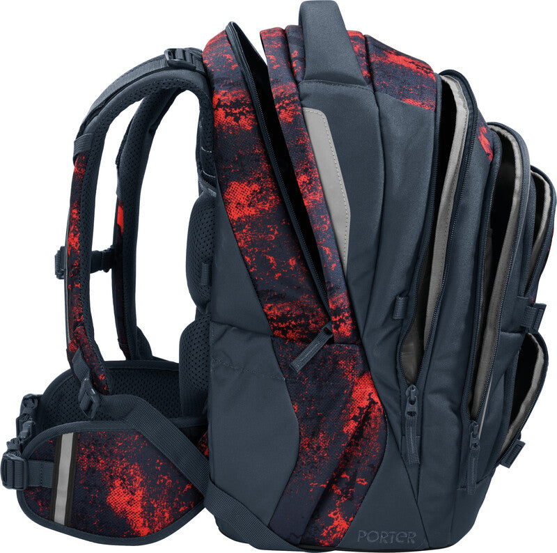 Coocazoo Rucksack Porter – Broken Black – 35 l