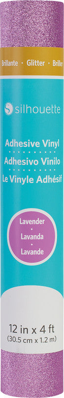 Silhouette Vinylfolie Glitzer – Lavendel – 30,5 × 120 cm – für Silhouette Schneideplotter