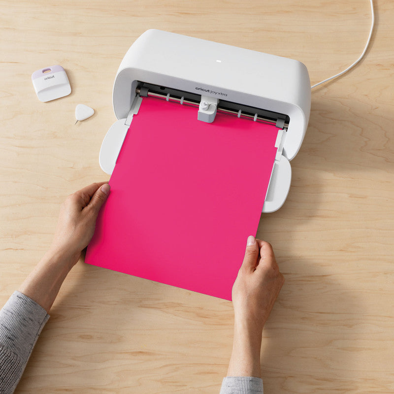 Cricut Aufbügelfolie – 3 Stück – Neonpink, Neongelb und Neonorange – 241 × 305 mm – für Cricut Joy Xtra