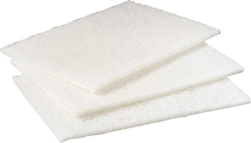 Scotch-Brite Spezialschwamm – Kunststoff, für Badewannen und Waschbecken, 15,8 × 22,4 cm, Weiss, 60 Stk.