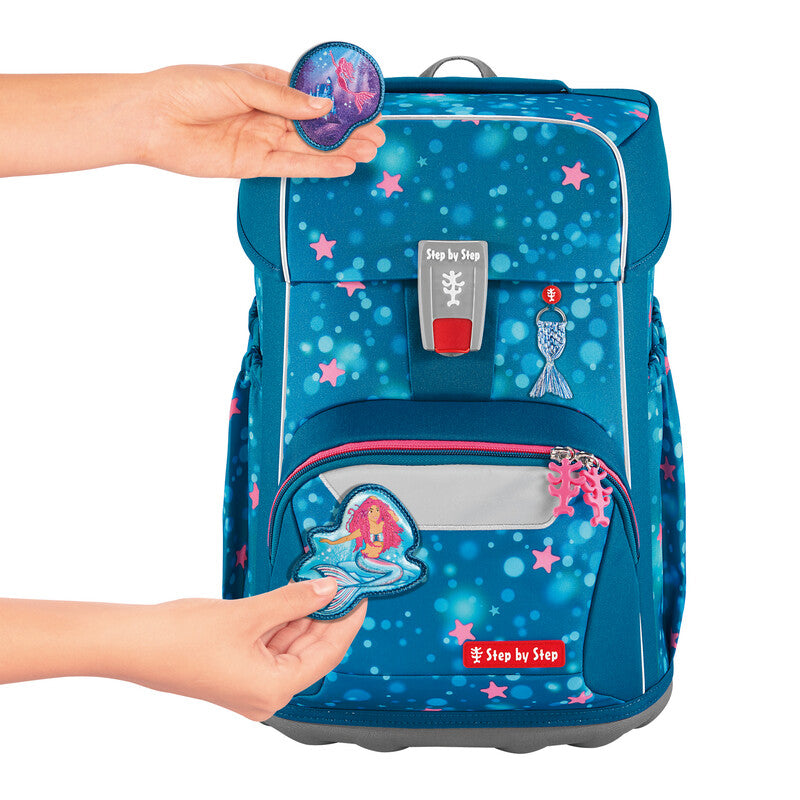 Step by Step Schulrucksack-Set Giant – 5-teilig – Mermaid Lola