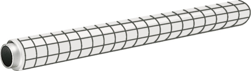 Leitz Flipchart-Folie EasyFlip – 60 cm × 20 m, elektrostatisch, kariert, weiss, PP-Folie, perforiert