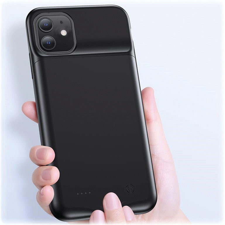 Usams Powerbank-Cover – 4500 mAh, für Apple iPhone 11, Kunststoff, schwarz