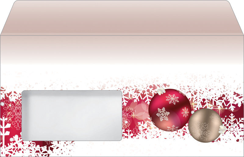 Sigel Weihnachts-Couvert C5/6, Frozen, mehrfarbig, Nassklebung, 90 g/m², mit Innendruck – 50 Stk.