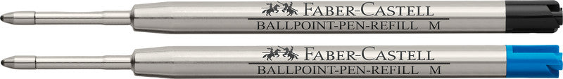 Faber-Castell Kugelschreiber-Mine – Blau, M, Dokumentenecht, Geruchsarm