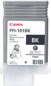 Canon Tintenpatrone PFI101BK, Schwarz, 130 ml – für Tintenstrahldrucker/Multifunktionsgeräte