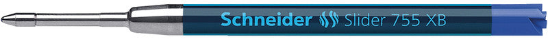 Schneider Schreibgeräte Schneider Kugelschreiber-Mine Slider 755 XB für Parker – Blau, 0,7 mm, dokumentenecht, geruchsarm