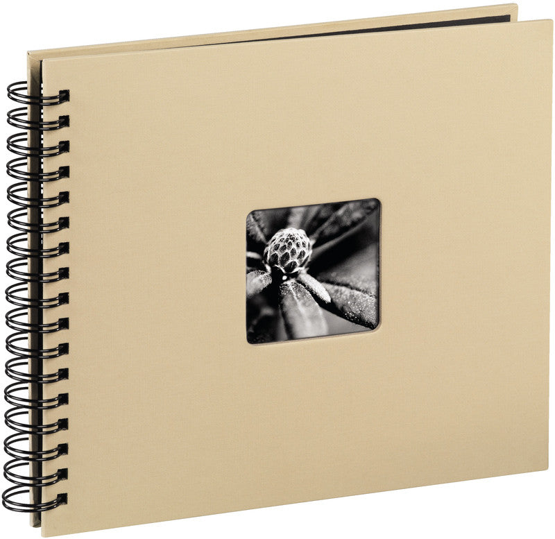 Hama Fotoalbum – für 360 × 320 mm, taupe, mit Pergaminzwischenblättern, Papier