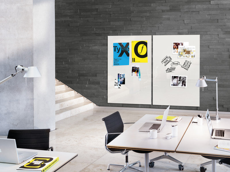 Sigel Whiteboard – 180 × 120 cm, Glas, magnetisch, Wandmontage