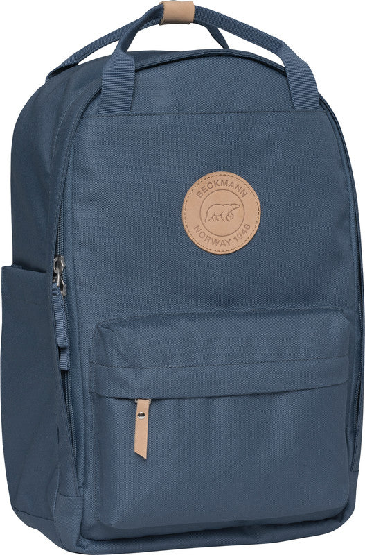 Beckmann City Light – Freizeit-Rucksack – für 13"-Notebook, 20 l, rPET, dunkelblau