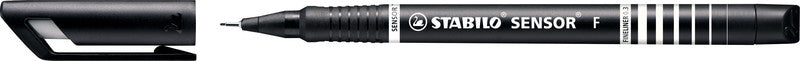 STABILO Sensor F Fineliner 0,3 mm – schwarz