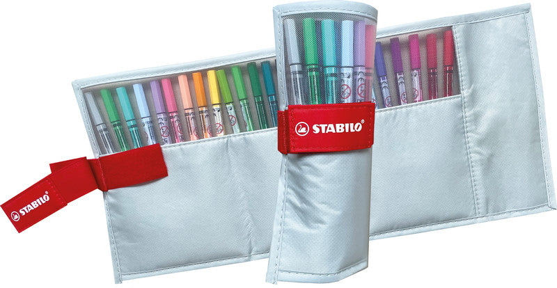 STABILO Filzstifte, Strichbreite 1 mm, 25 Farben