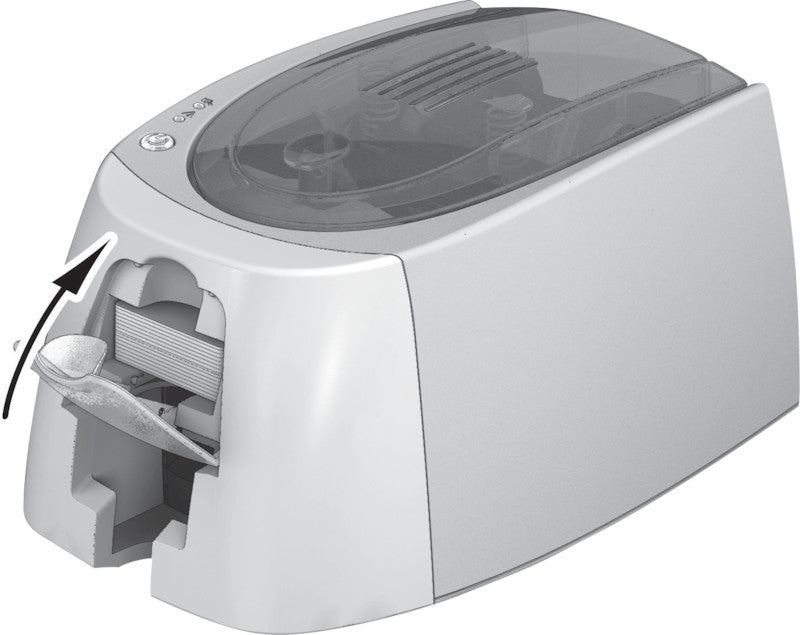 Durable Duracard ID 300 – Kartendrucker, Thermotransfer, 260 × 300 dpi, für PVC-Karten 85,6 × 53,98 mm, USB