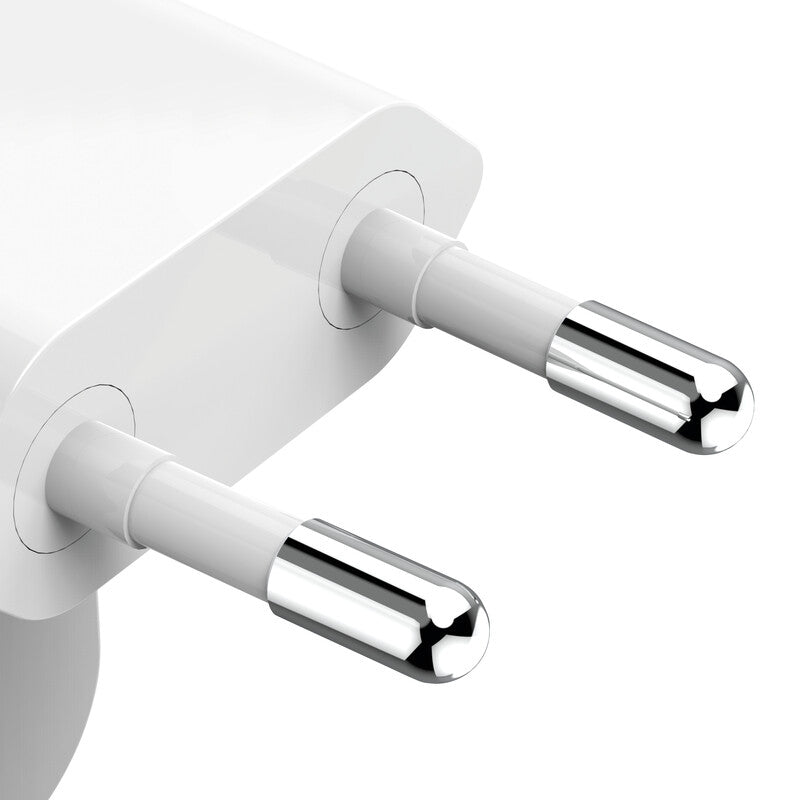 Hama 00201954 USB-Ladegerät 30 W – USB-C×1, PD, QC 3.0/2.0, GaN – Weiss