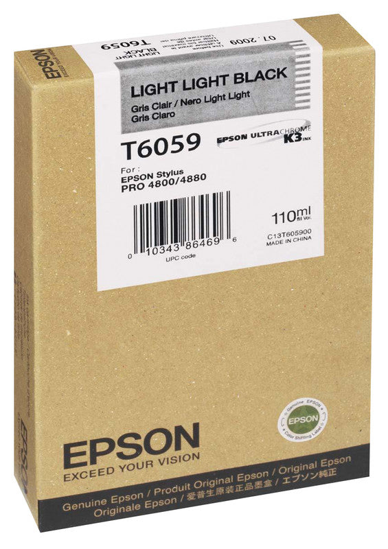 Epson Tintenpatrone T6059, Schwarz