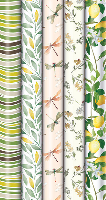 Zoewie Geschenkpapier – Green Spirit – FSC-zertifiziert – 700 × 2000 mm