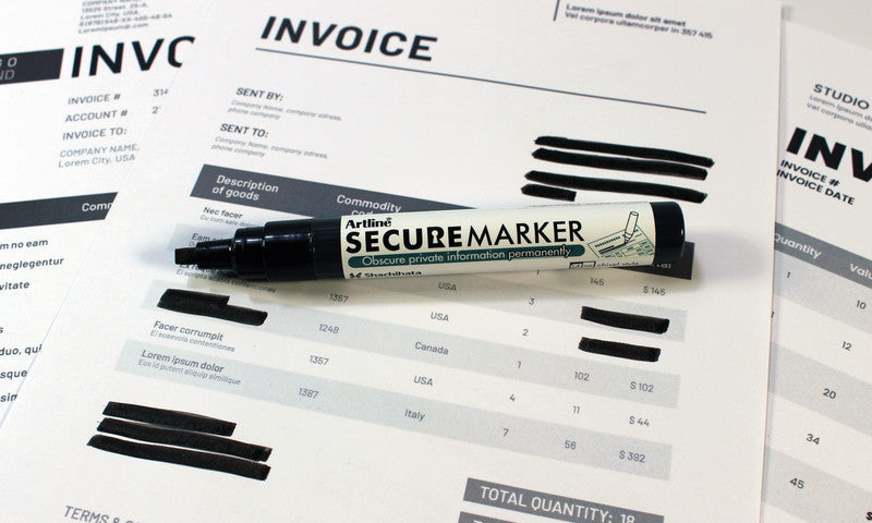 Artline Permanent Marker – Schwarz