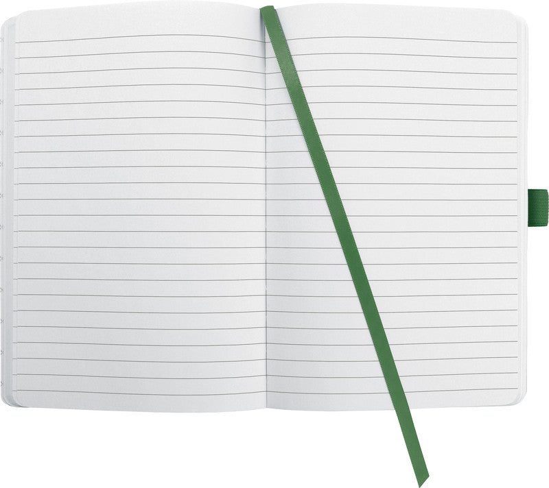 Sigel Notizbuch A5, liniert, Fadenheftung, Hardcover, 174 Seiten, perforiert, 80 g/m² – mehrfarbig
