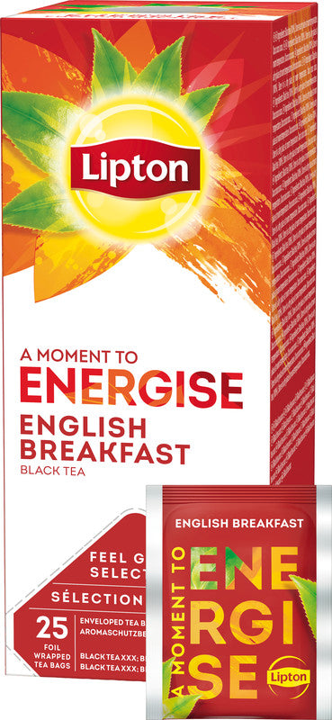 Lipton English Breakfast - Teebeutel, Schwarztee - 25 Beutel