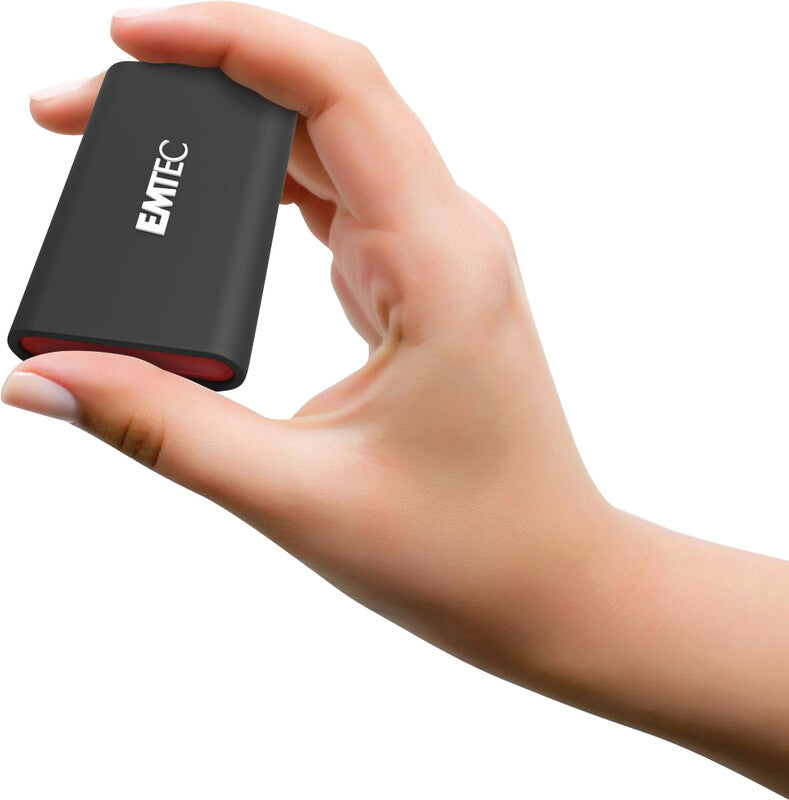 Emtec ELITE X210 Externes SSD-Laufwerk – 512 GB, USB 3.2, schock- und vibrationsfest