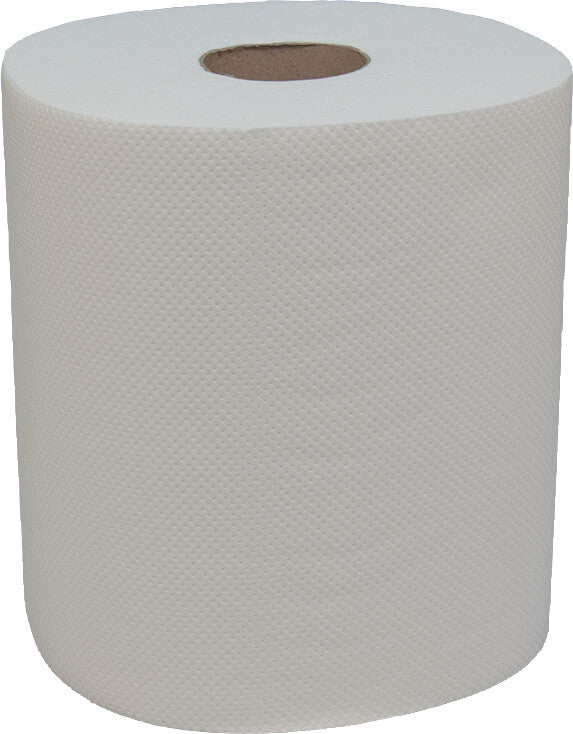 Katrin Handtuchrolle Plus S – 2-lagig, Recyclingfasermaterial, weiss, 205 mm × 60 m, für Katrin Inclusive S